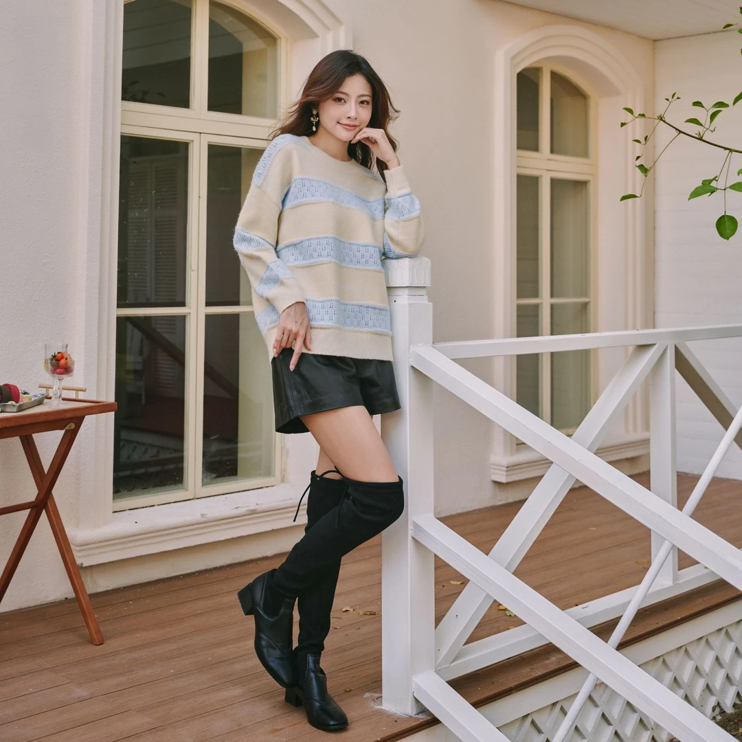 DILI 圆领针织衫 323427014