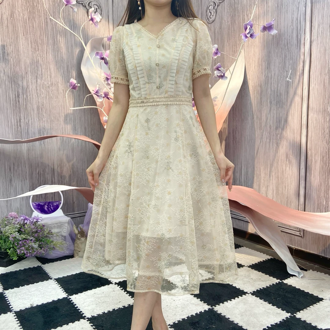 DILI 蕾丝连衣裙 323224231