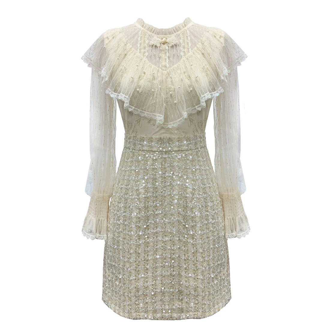 DILI 长袖连衣裙 323324203