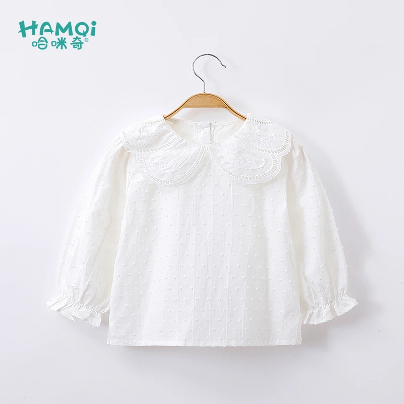 童装女童秋装儿童衬衫宝宝衣服秋季新款小童纯棉上衣百搭长袖衬衣