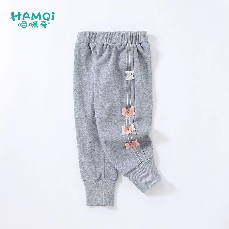 【旗舰店】女童裤子儿童棉裤女宝宝裤子春秋洋气运动儿童裤中小童