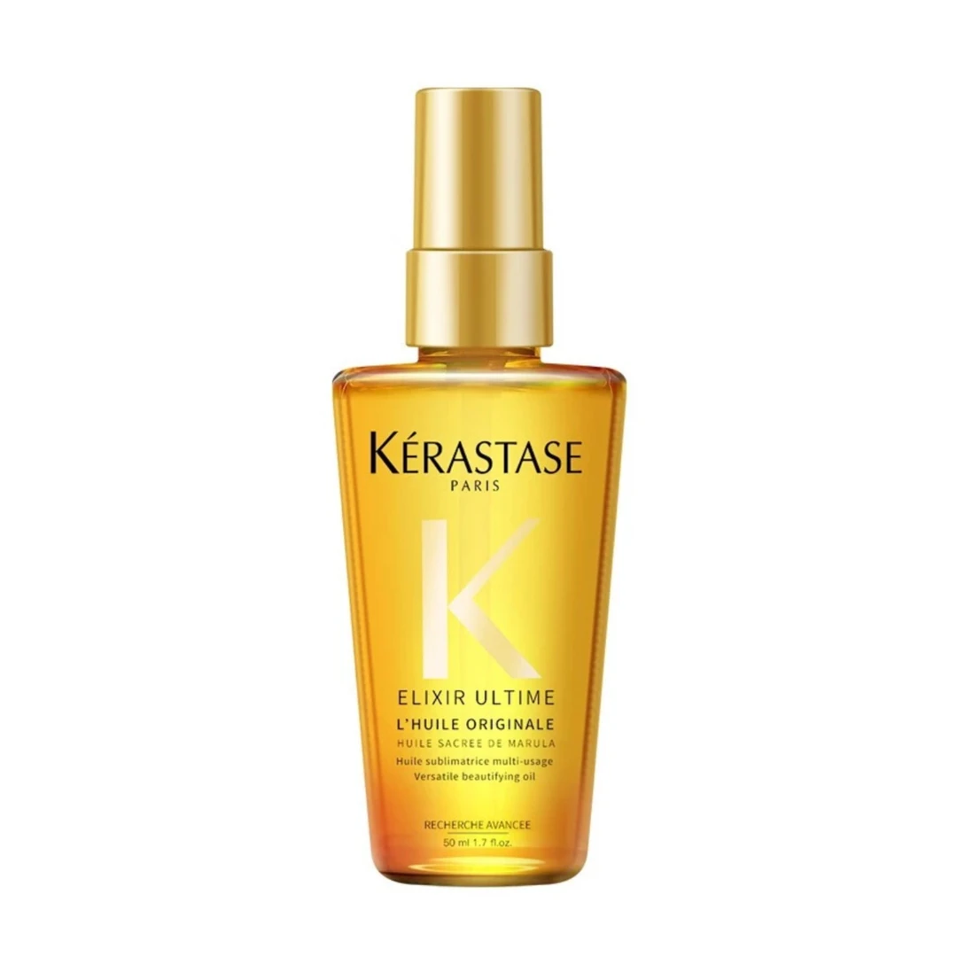 卡诗菁纯亮泽经典香氛护发油50ml-修护润泽