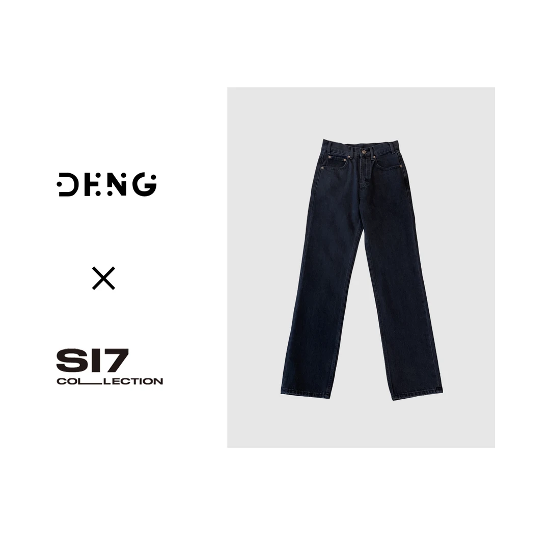 NZS005牛仔裤黑色