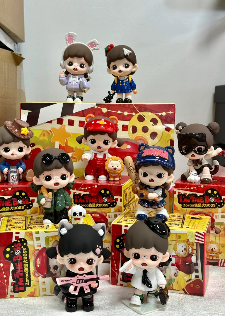 乌龟对对碰（欧耶潮玩）欧气泡400,、大天使系列手办盲盒