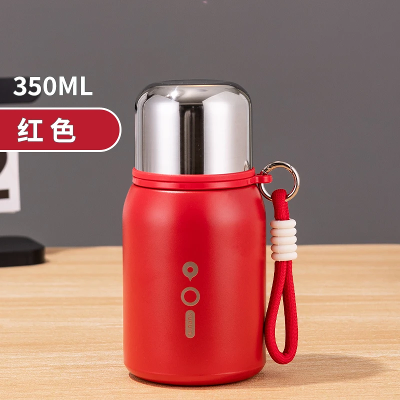 可爱女士小巧保温杯创意户外焖烧杯车载大容量便携真空杯学生水杯