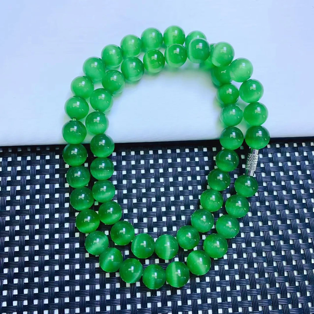 【宏泰】B246绿猫项链10M女设计轻奢时尚手链手串项链