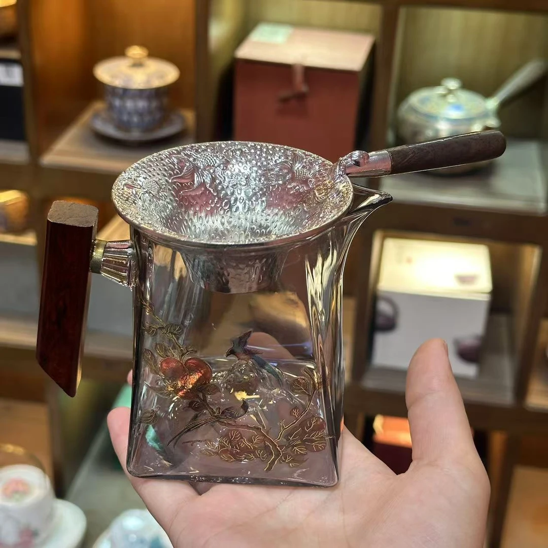 【闪购商品】灰料观山公道杯加过滤xl018