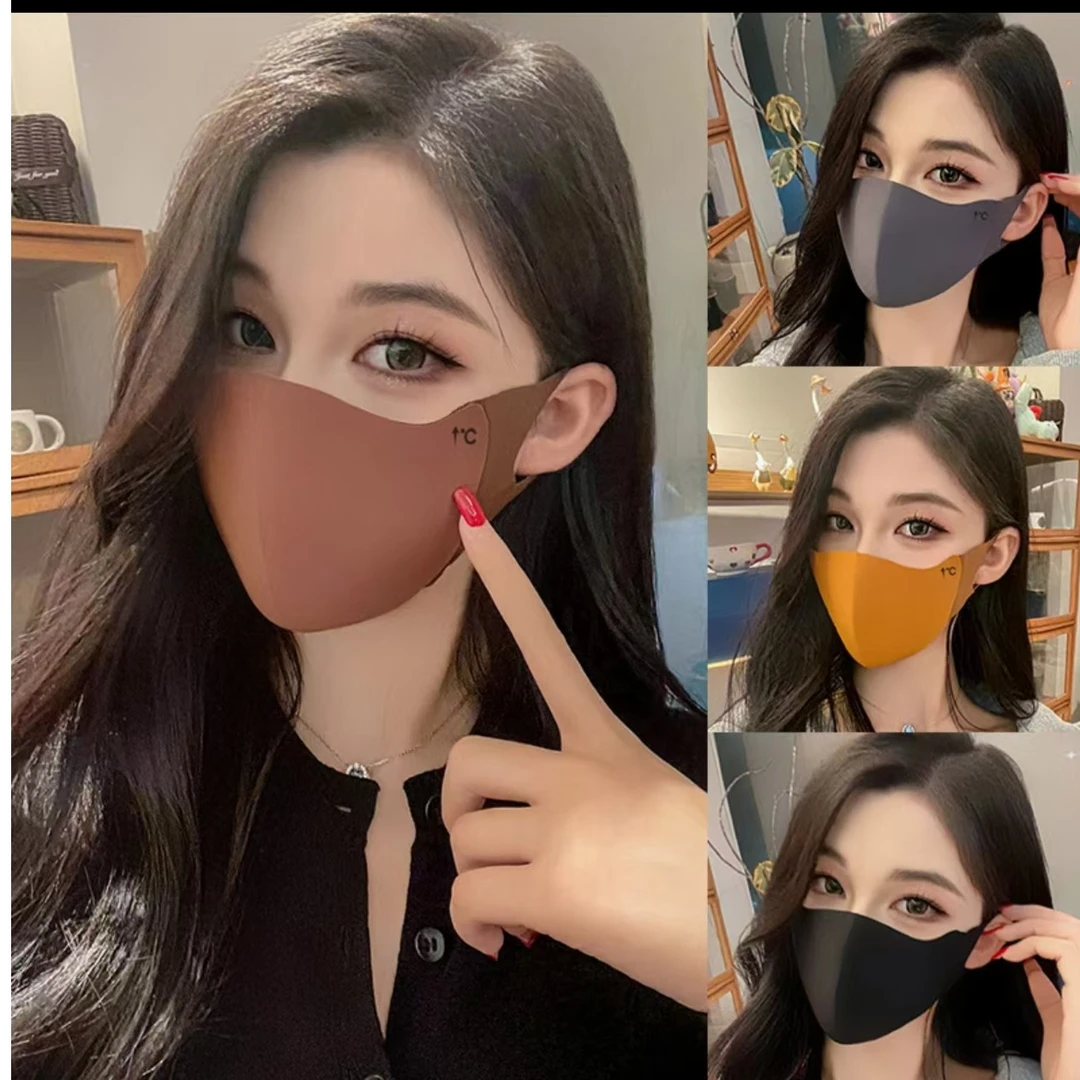 美拉德保暖口罩女冬季高颜值加厚防风寒骑行面罩3D立体脸罩