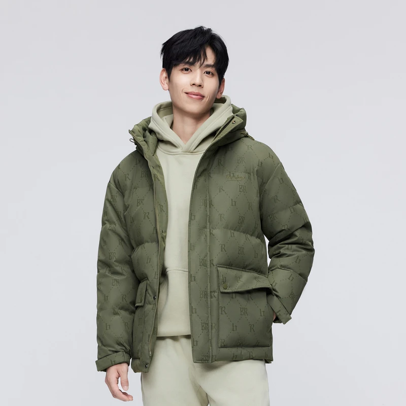 波司登2023年新款冬男士时尚休闲保暖百搭羽绒服外套B30145211
