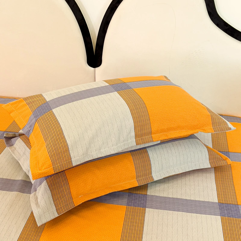 磨毛枕套一对装加厚成人枕头套家用48x74斜纹棉枕头皮枕芯套冬天