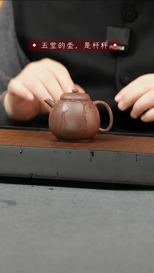 【闪购商品】紫砂茶壶宜子孙  明式龙蛋