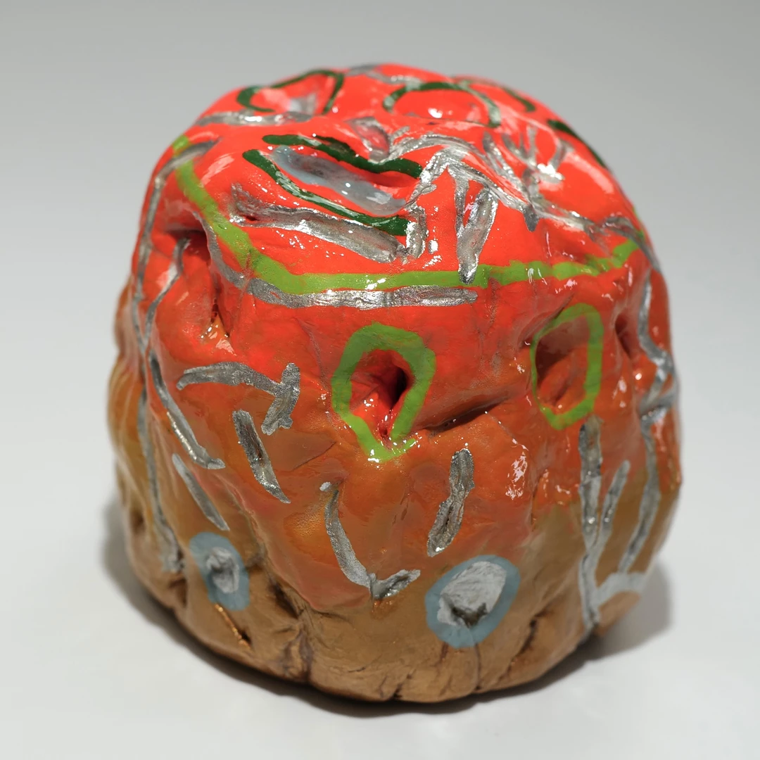 王甜心雕塑《苹果》限量1件100%手工上色