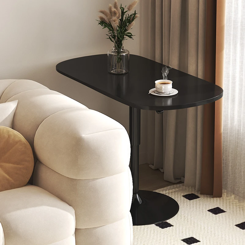 【优米】轻奢简约客厅茶几创意可移动可升降床边桌家用简易北欧边几