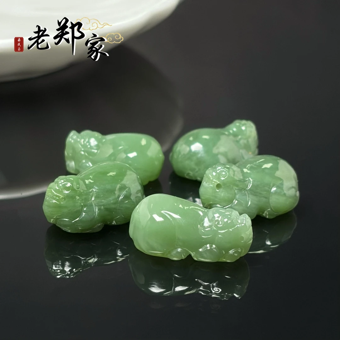 【老郑家】和田玉貔貅挂件(多样性发1件)1558