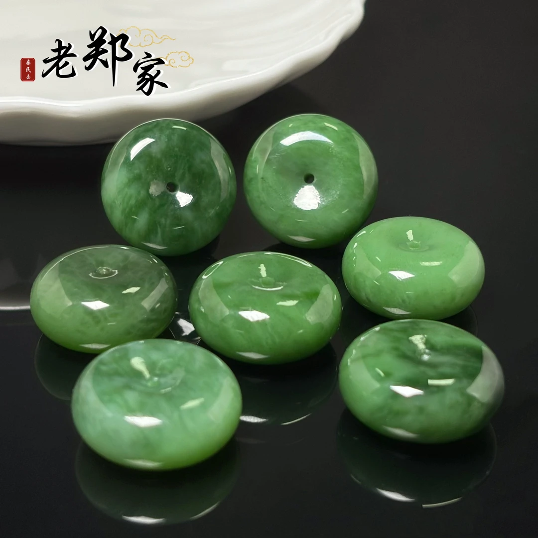 【老郑家】和田玉平安扣挂件（多样性发一件）1640