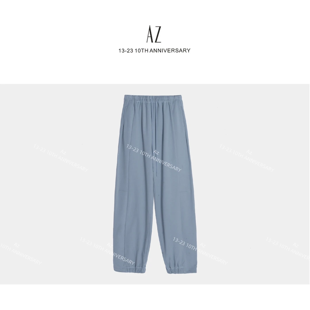 AZ-XJ 裤脚拼接卫裤 小军家2024夏季新款 NEW CWL226k