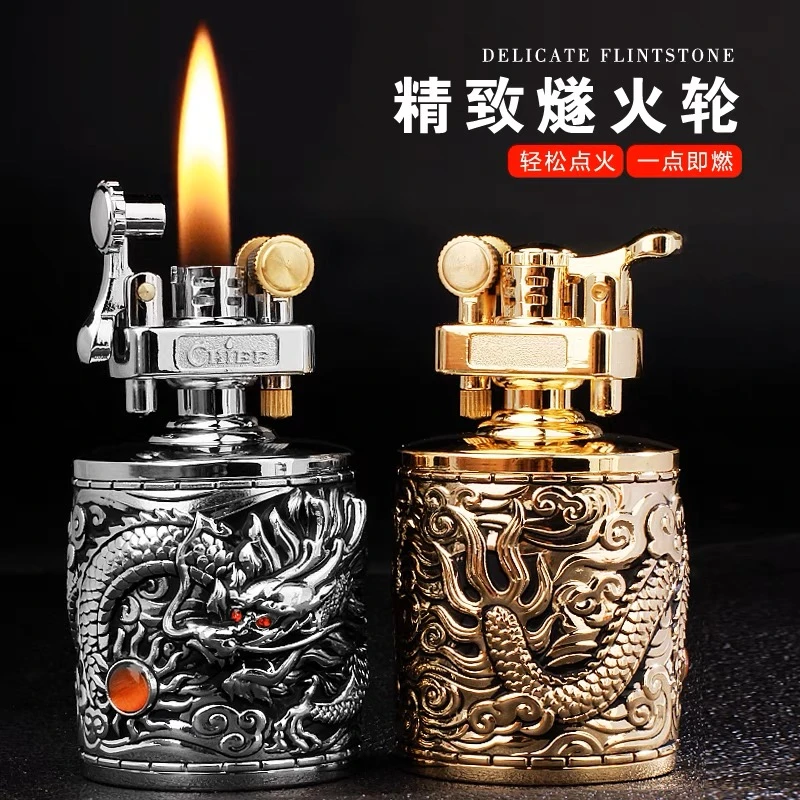 超大容量台式打火机超大储油罐台摆办公居家必备