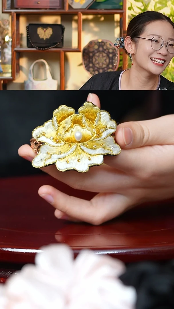 【闪购商品】织绣0802非遗花位略有不同