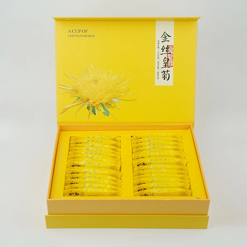 金丝皇菊礼盒精选非黄山一朵一杯好喝搭配决明子大别山手工非雪菊