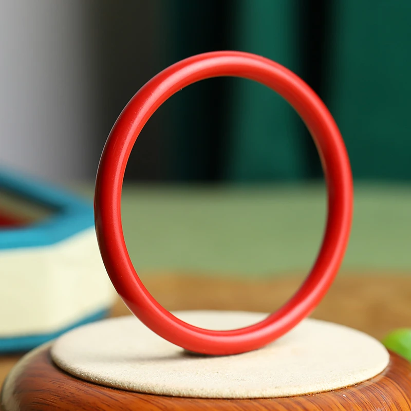 天然辰砂【朱砂玉调】天然辰砂高含量朱砂叮当镯红砂假一赔十