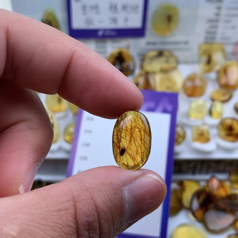 【闪购商品】琥珀裸石未镶嵌
