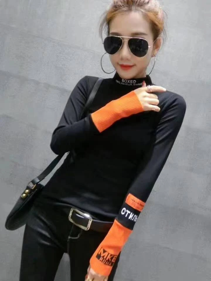 打底衫  秋冬新款打底衫弹力大穿着舒服
