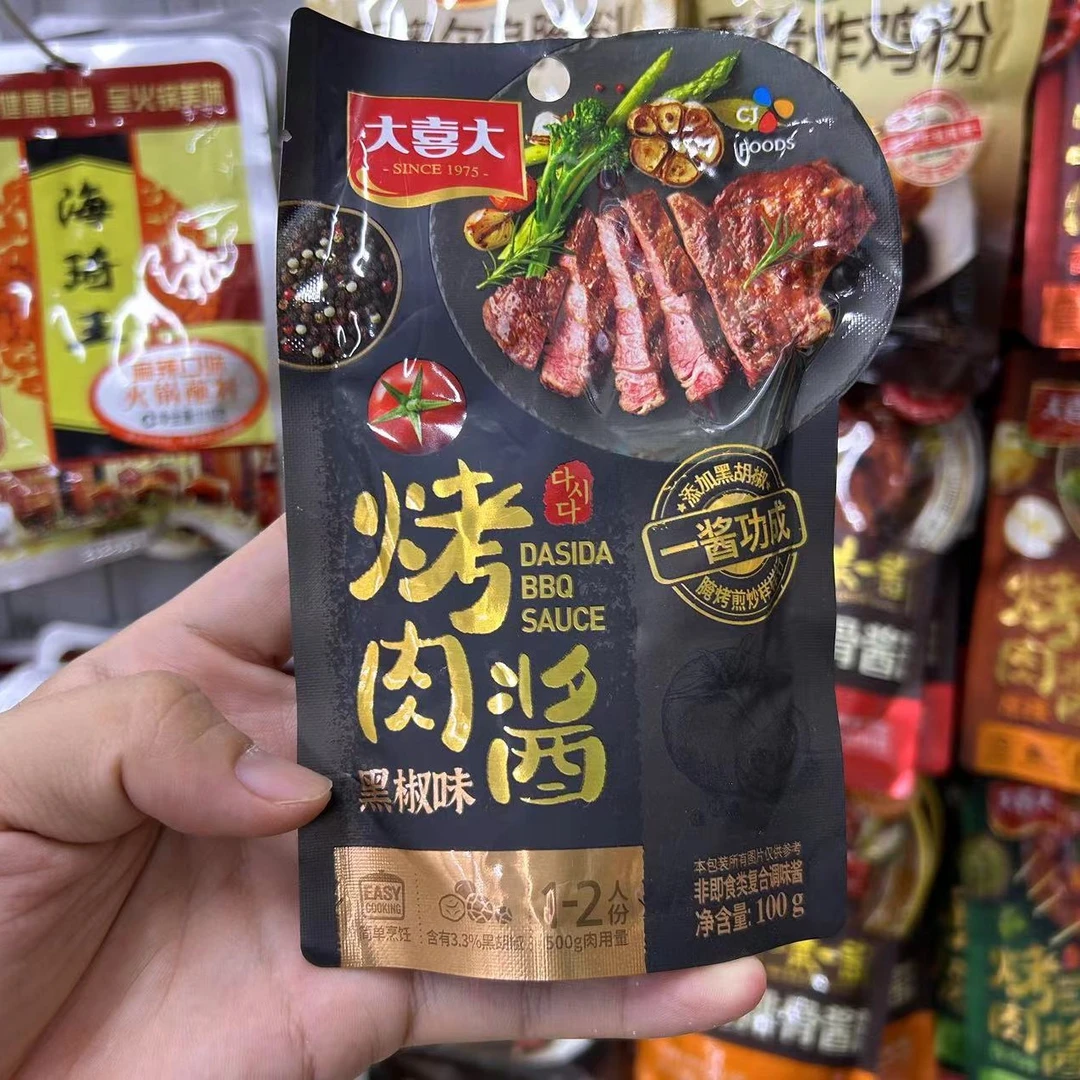 大喜大黑胡椒烤肉酱100g（商超）