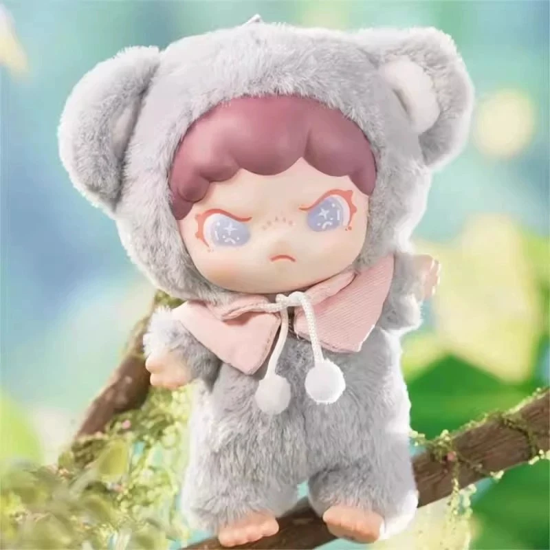 【拆盒】茸茸动物所盲盒潮玩手办搪胶毛绒挂件可爱玩偶公仔女
