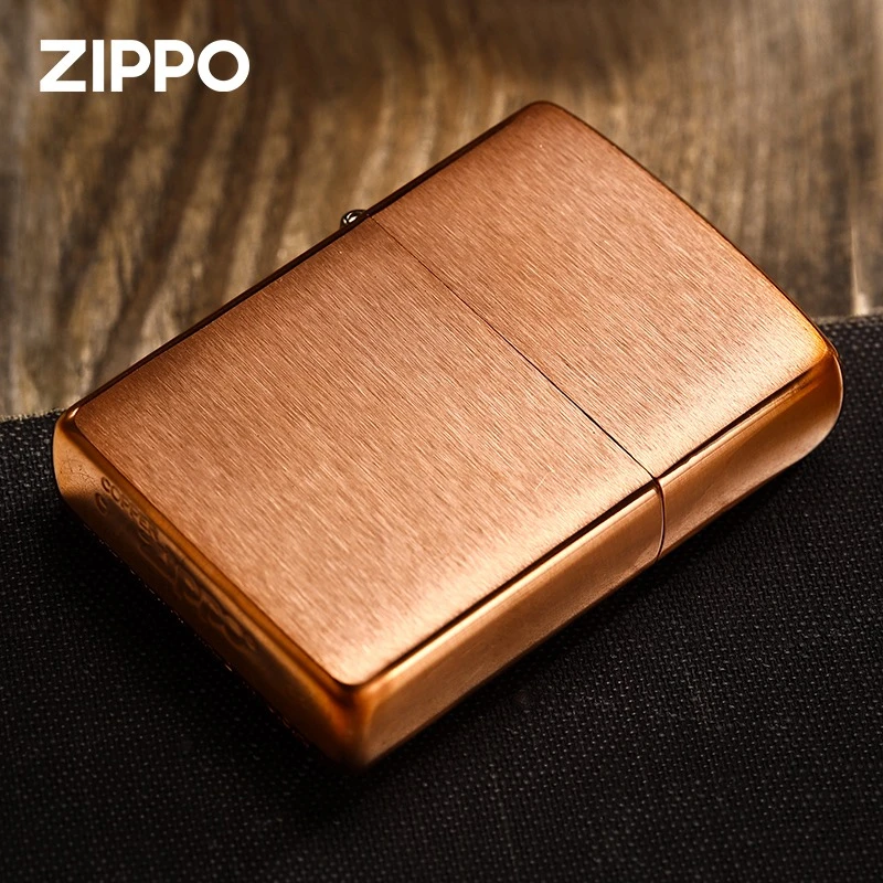 ZIPPO/之宝打火机/美版-纯紫铜光板22纪念经典香槟晚霞TC9901US