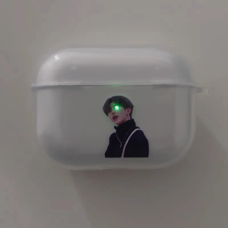个性蔡徐坤鸡你太美适用于Airpods1/2/3pro2代无线耳机软壳保护套