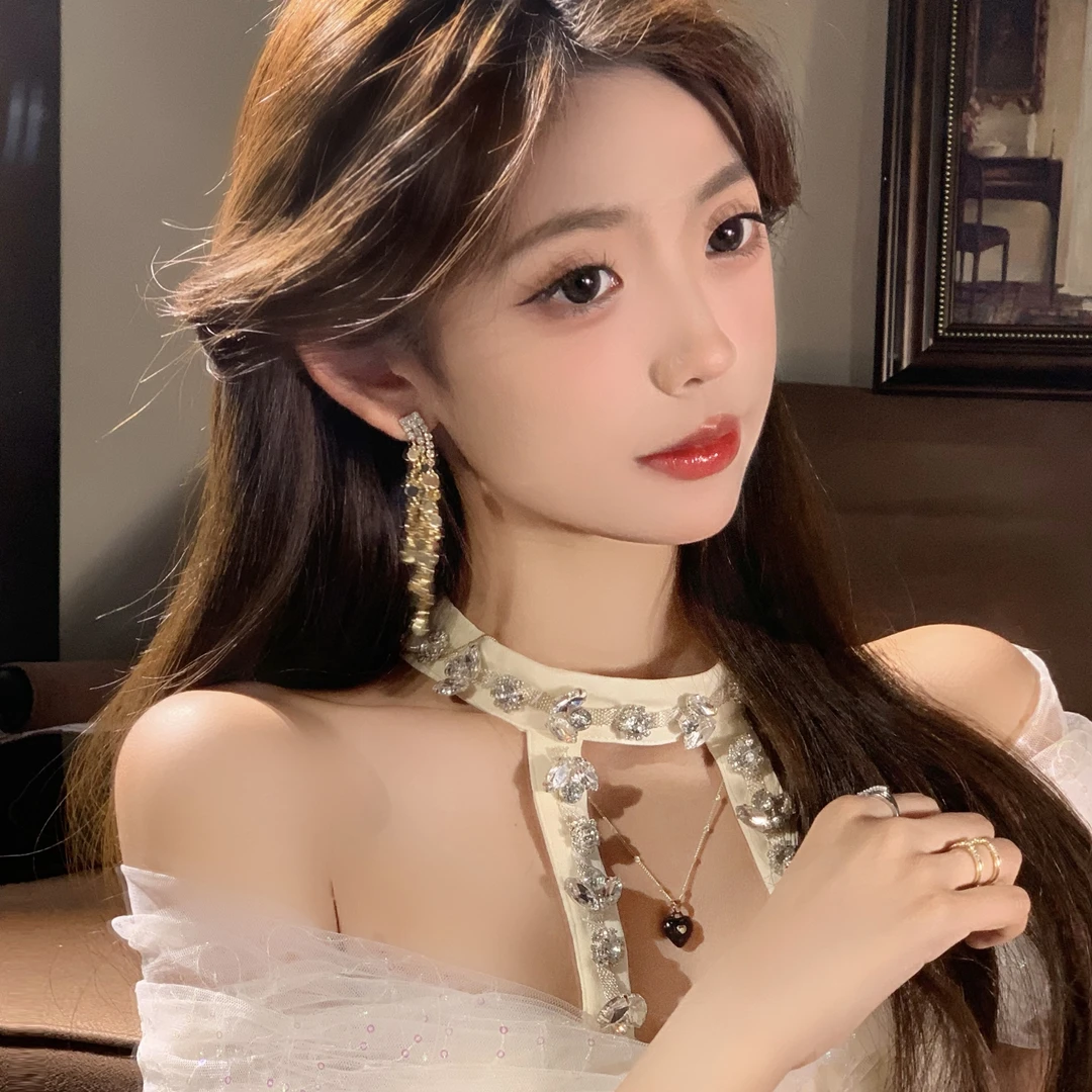 FULL GIRLISH耳环00896波光粼粼金属圆片轻奢