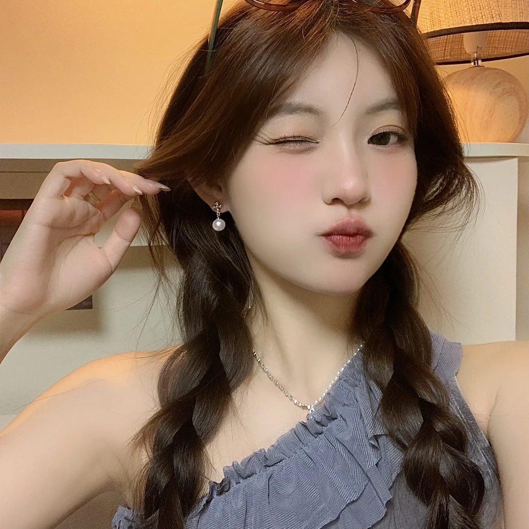 FULL GIRLISH耳环00696时尚白色珠珠复古耳饰女