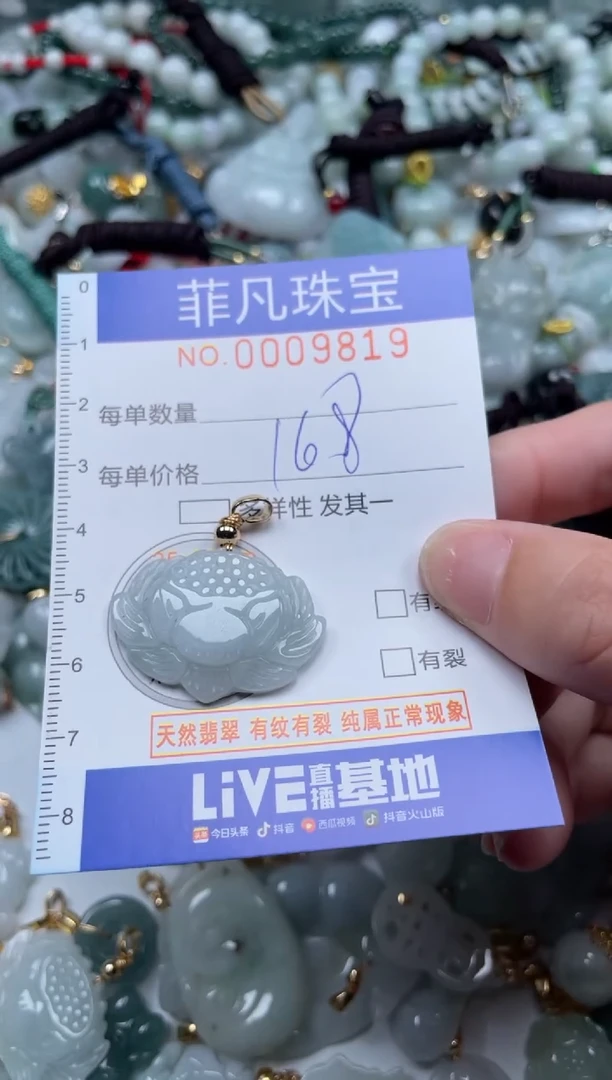 【闪购商品】翡翠颈饰未镶嵌00..9819