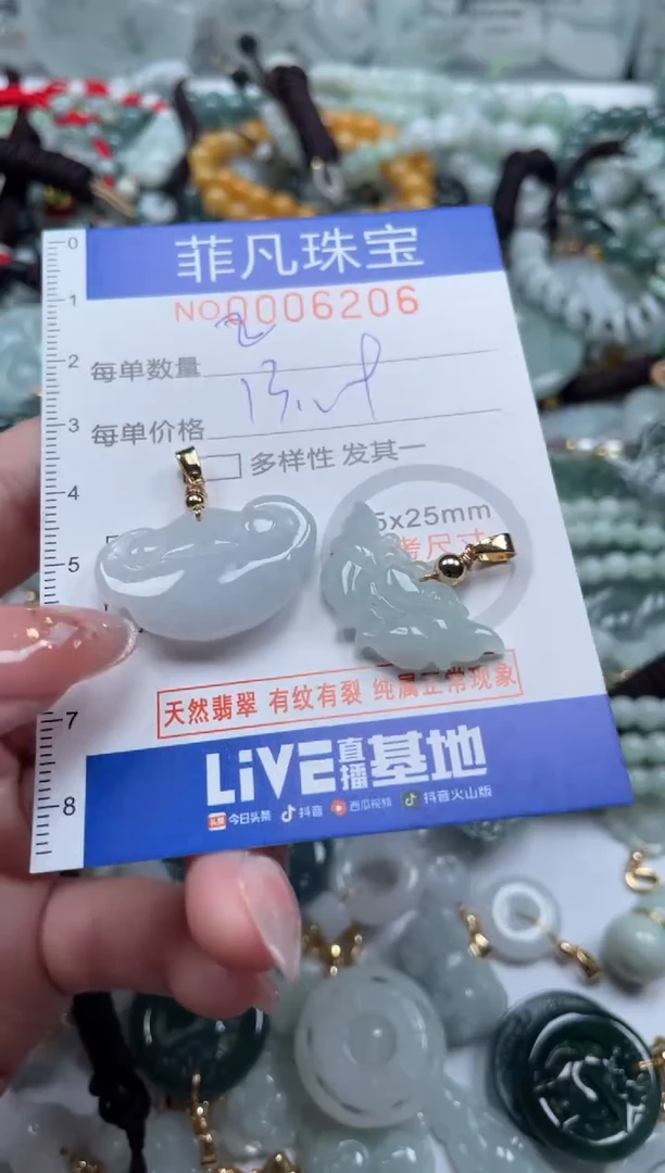 【闪购商品】翡翠颈饰未镶嵌00..6206
