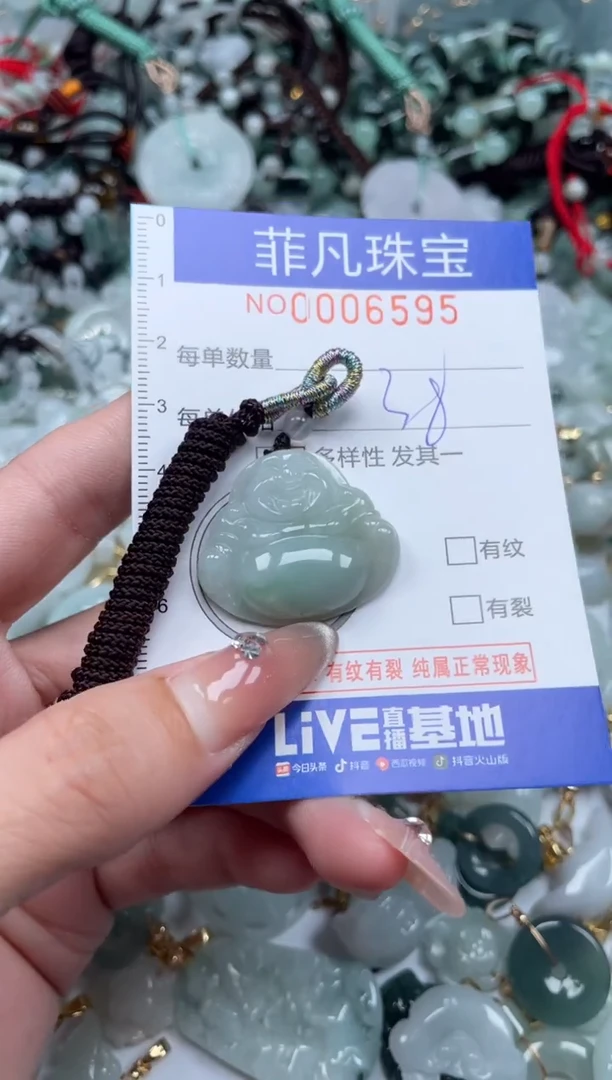 【闪购商品】翡翠颈饰未镶嵌000...6595