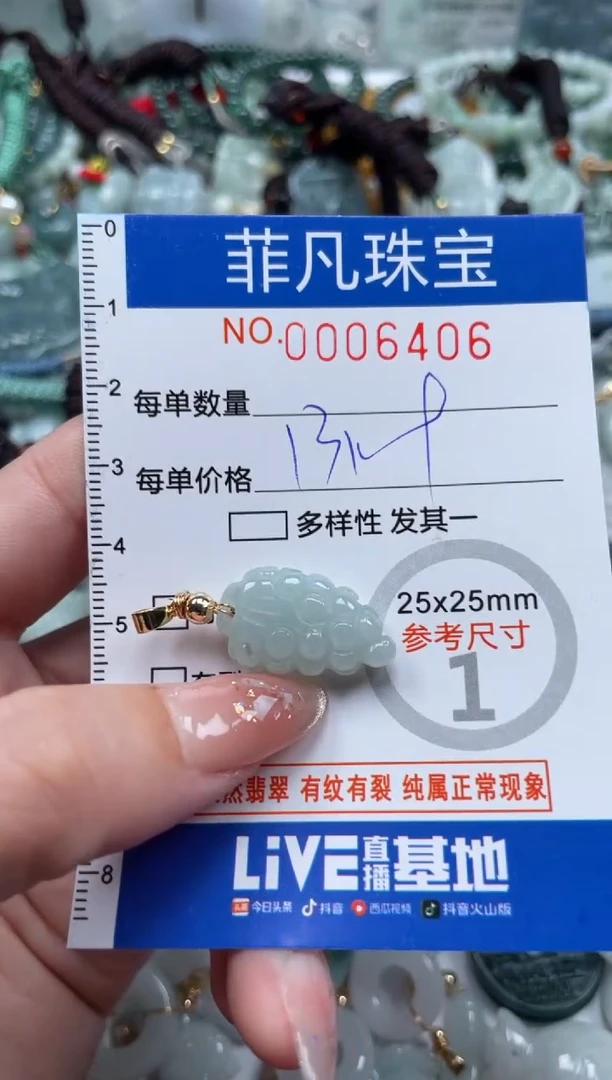 【闪购商品】翡翠颈饰未镶嵌00..6406