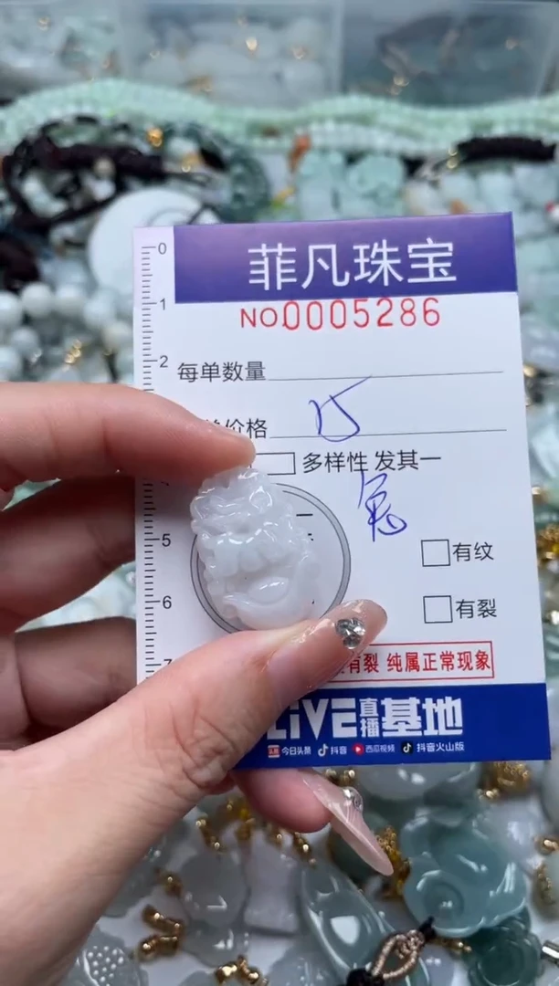 【闪购商品】翡翠颈饰未镶嵌00..5286