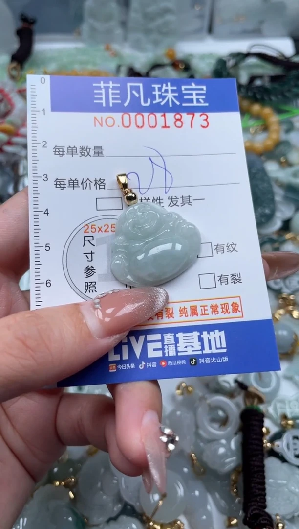 【闪购商品】翡翠颈饰未镶嵌00..1873