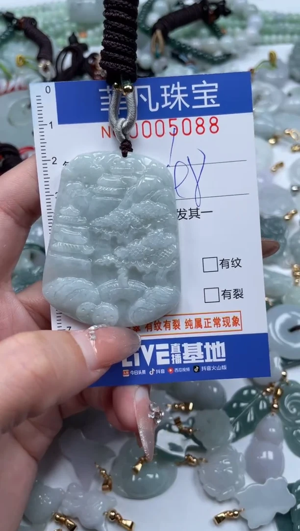 【闪购商品】翡翠颈饰未镶嵌00..5088