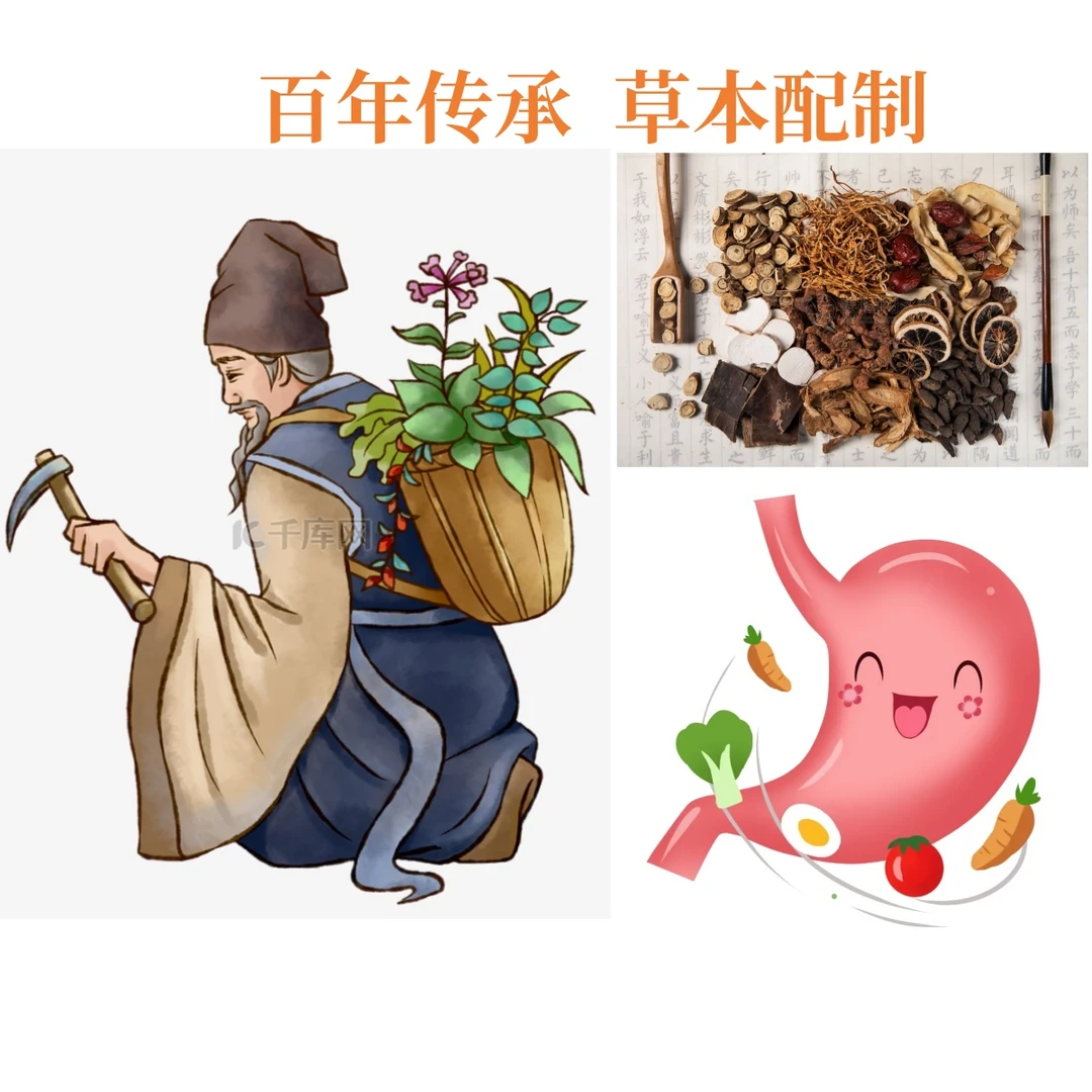 【苗家古方】纯草本植物根茎配方磨粉