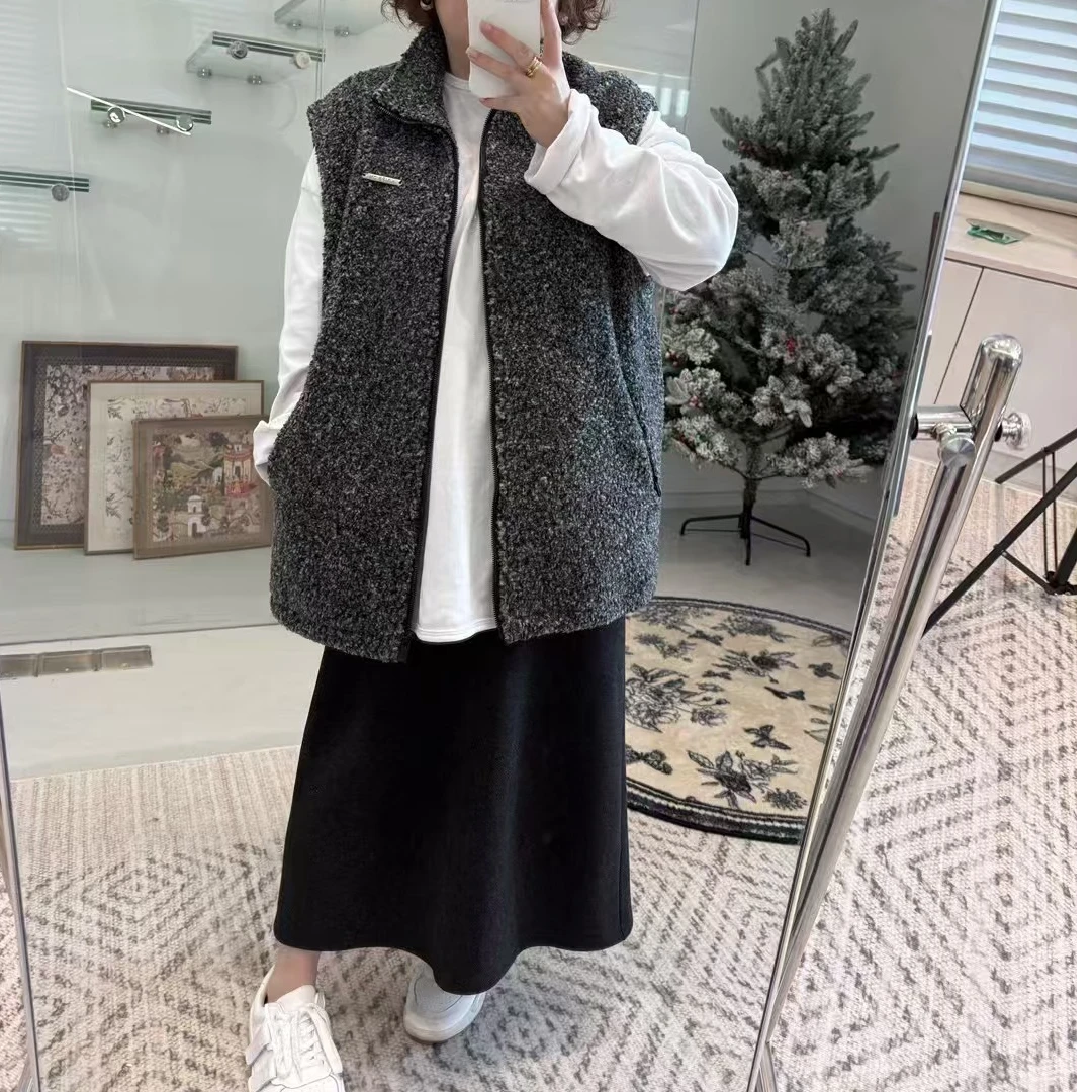 Meet遇见-冬季定制版双面绒马甲