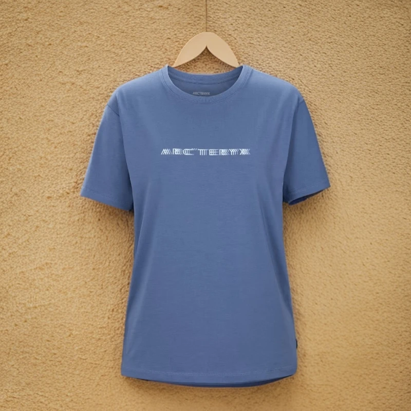 ARC'TERYX/始祖鸟Wordmark Shadow 女款夏季轻量徽标印花短袖透气