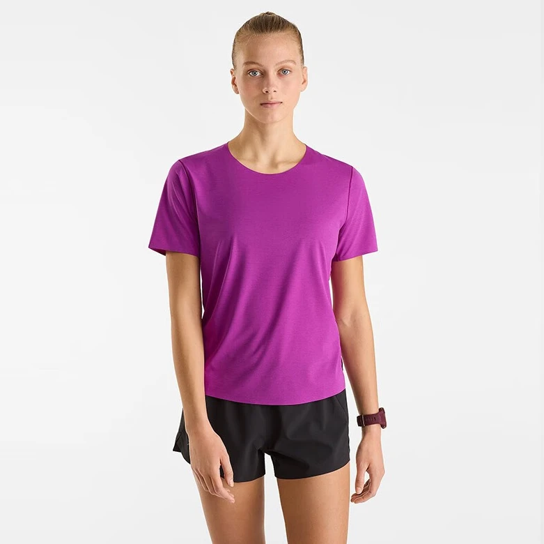 ARC'TERYX/始祖鸟Norvan Crew  ss 女款透气速干短袖薄款圆领夏季
