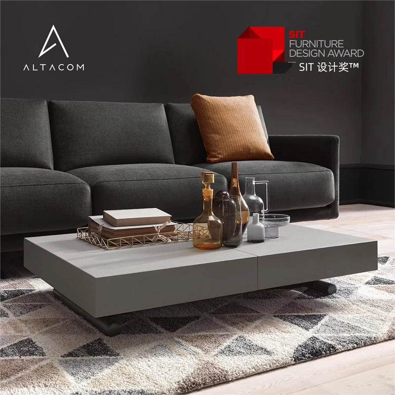 ALTACOM多功能升降茶几餐桌两用可伸缩客厅家用小户型简约高级感