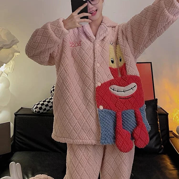 【400-500编码】睡衣找到对应的编码下单睡衣女套装毛绒家居服