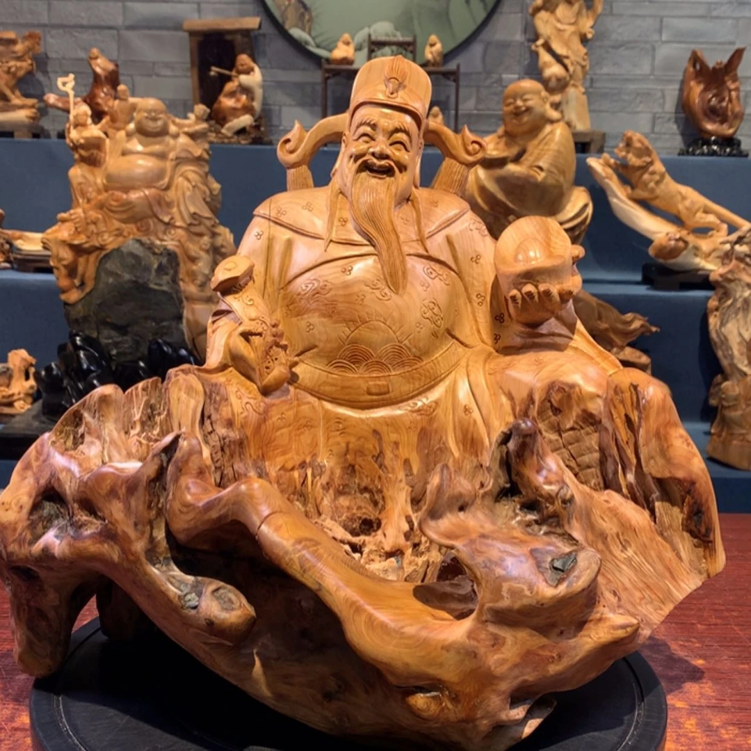 【闪购商品】崖柏根雕琉**秀