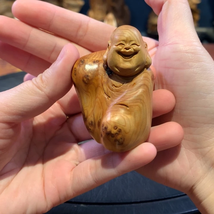 柏木（崖柏）根雕摆件
