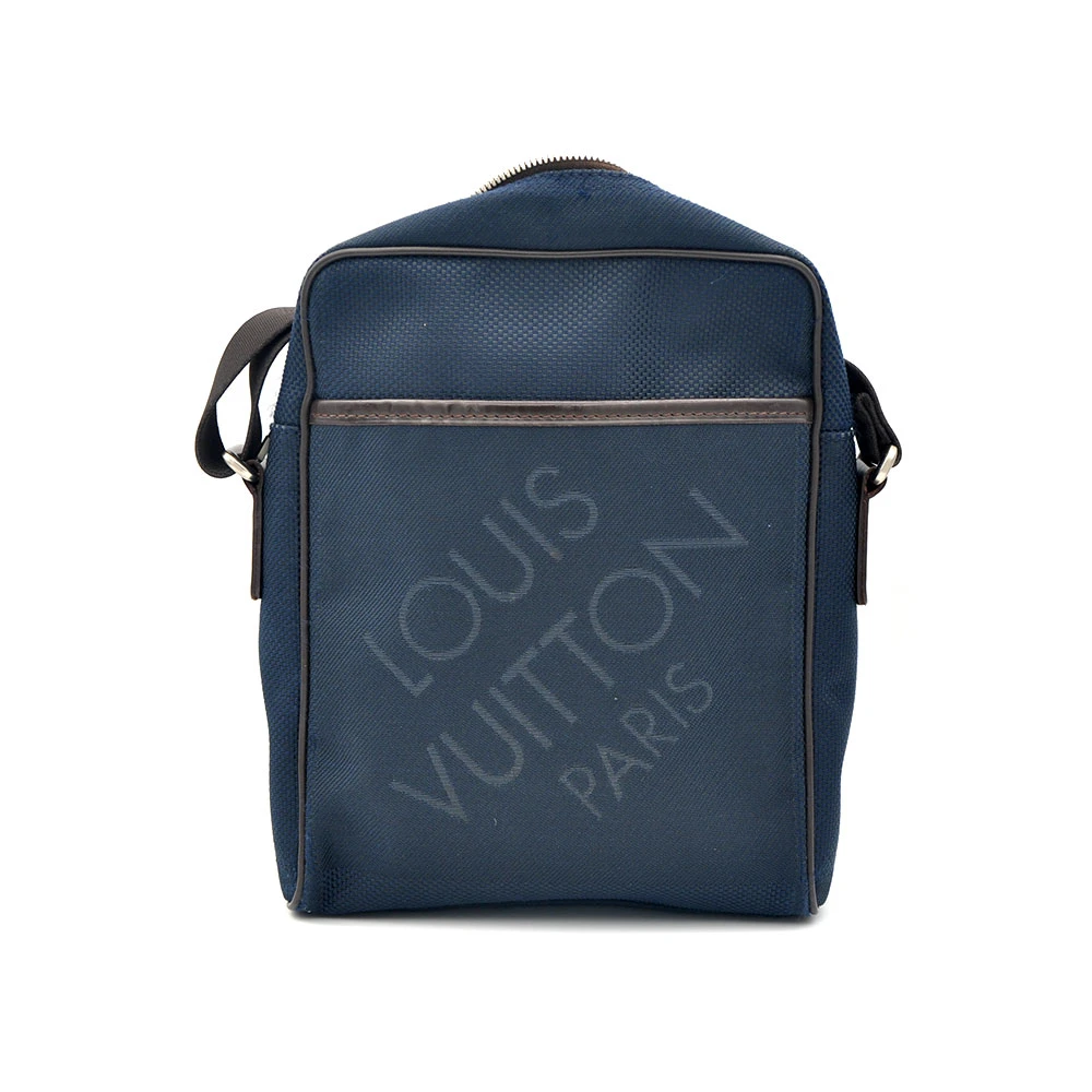 95新 LouisVuitton/路易威登 96新闲置陆军系列藏蓝色相机包/2221