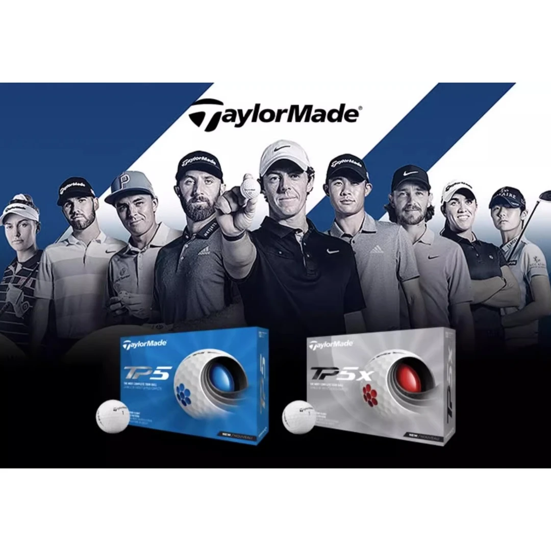 TaylorMade泰勒梅高尔夫球TP5五层球正品保证超远距离巡回赛全新