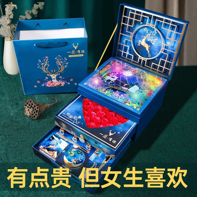 口红彩妆礼盒套装化妆品生日礼物女生送女友朋友送老婆高级感高档